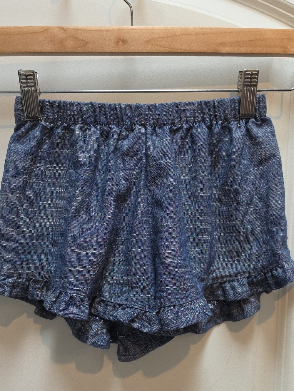 art class™ Girls Blue Ruffle Shorts Size Small (6/7) Like New